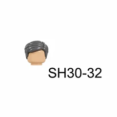 積木人仔髮型 SH30-32