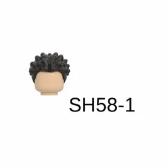積木人仔髮型 SH58-1