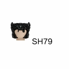 積木人仔髮型 SH79