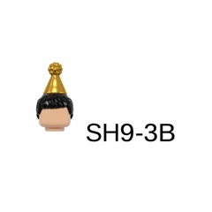 積木人仔髮型 SH9-3B
